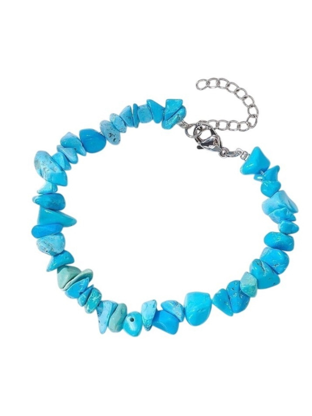 Beads bracelet Various Colors Irregular Gravel Faux Turquoise Natural Stone Good
